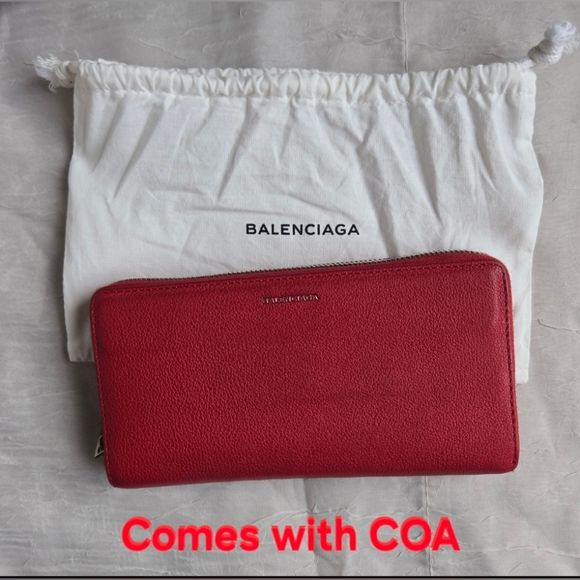 Balenciaga Women's Zip Wallet - Picture 1 of 12